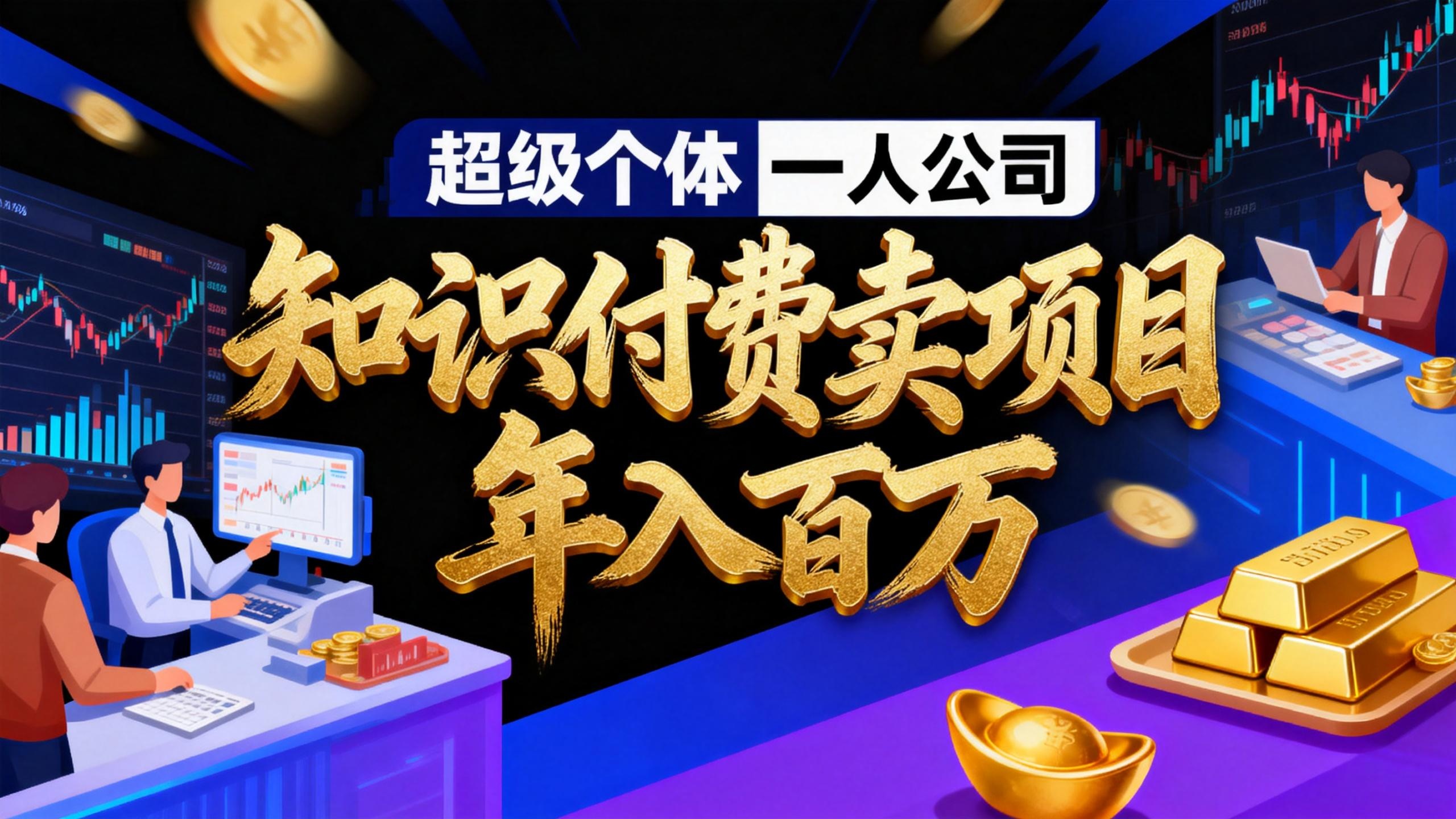 2026年“超级个体一人公司”私域卖项目年入百万，个人IP-精准引流-项目包装-转化成交-优创项目网