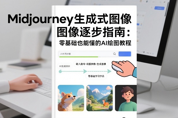 Midjourney生成式图像逐步指南：零基础也能懂的AI绘图教程-优创项目网