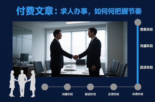 付费文章：求人办事，如何把握节奏-优创项目网