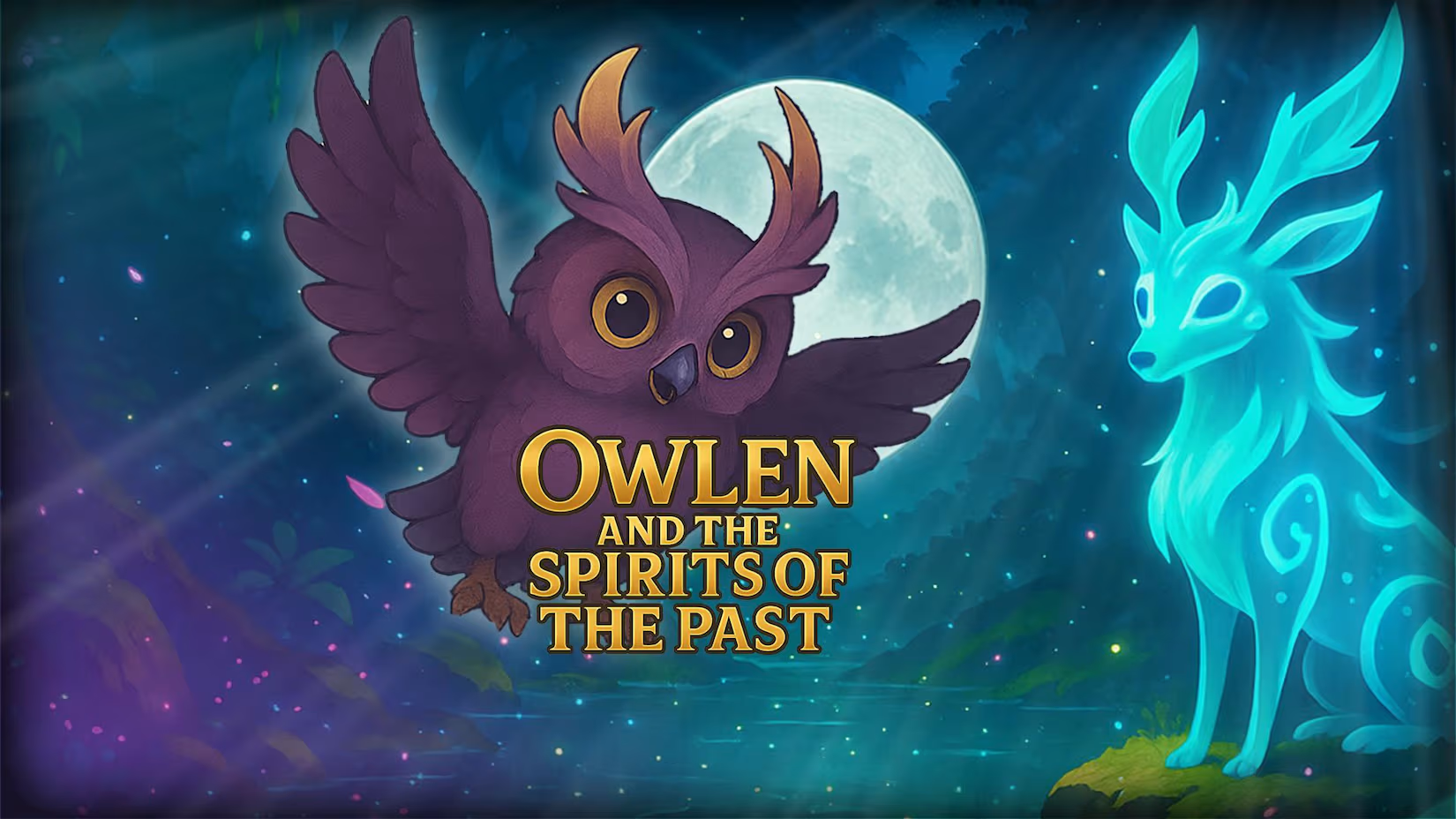 猫头鹰与过去的幽灵 .Owlen and the Spirits of the Past 英语-优创项目网