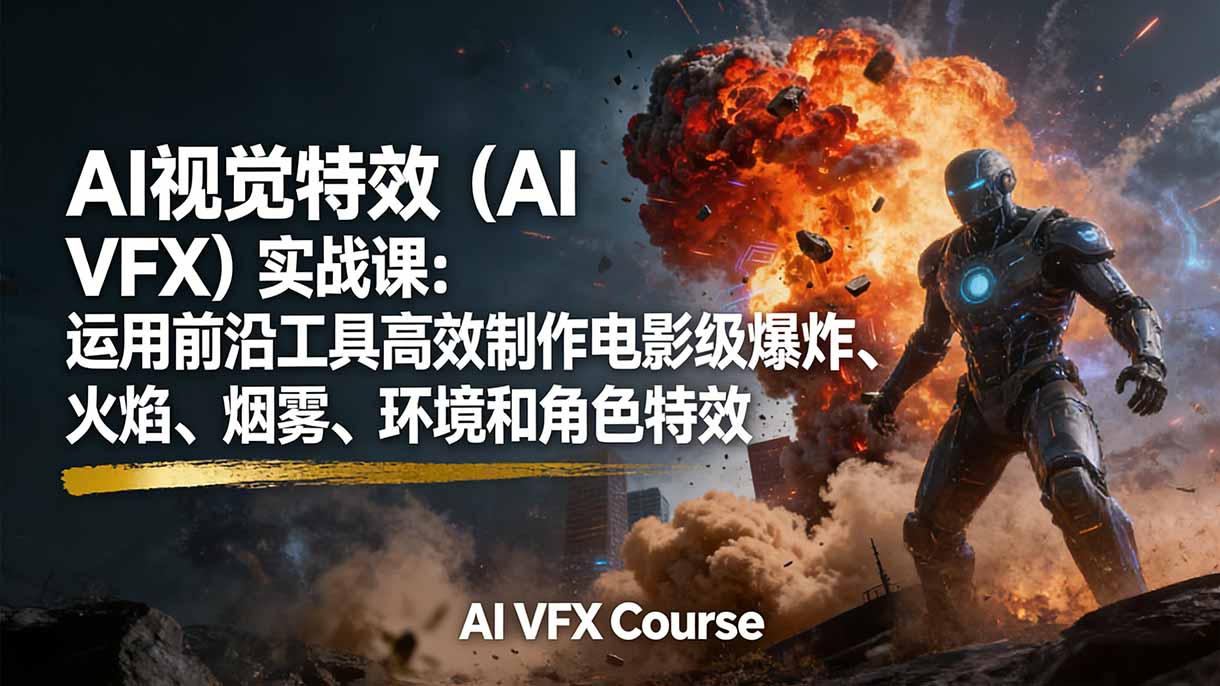 AI视觉特效(AI VFX-优创项目网