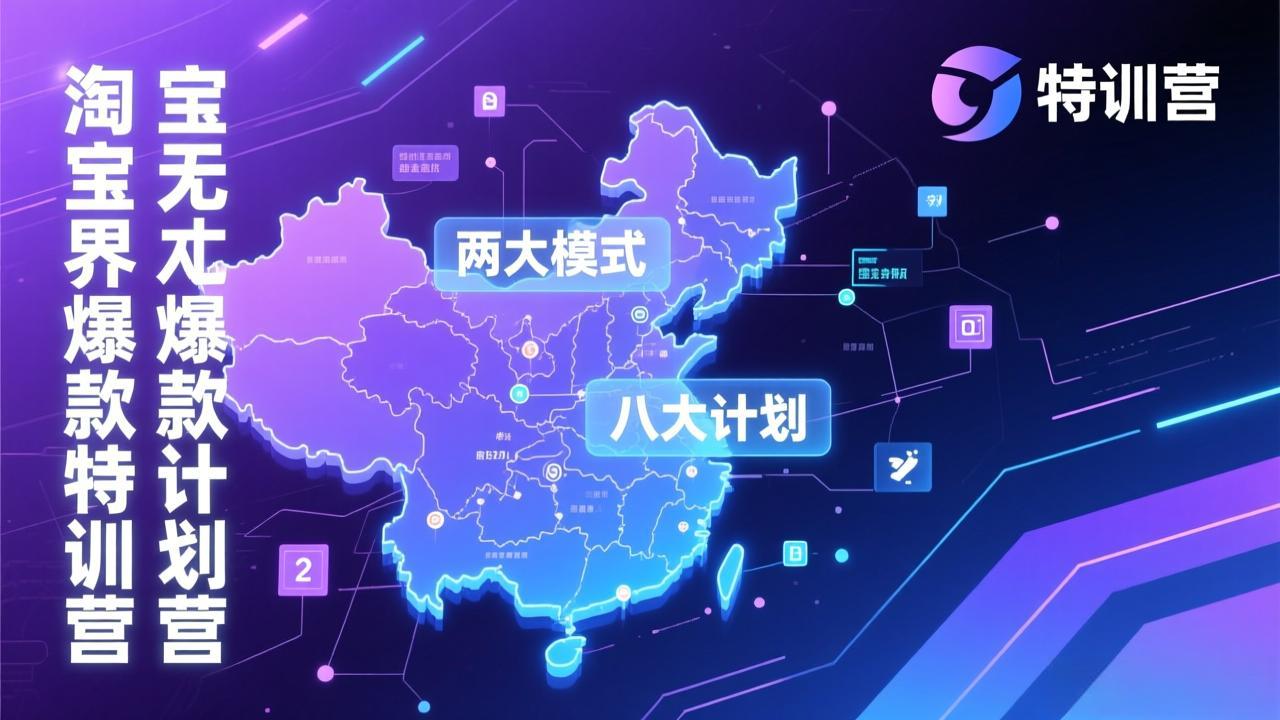 淘宝无界爆款训练营：2026年1月杭州线下高端集训课，3天构建两大模式八大计划体系-优创项目网