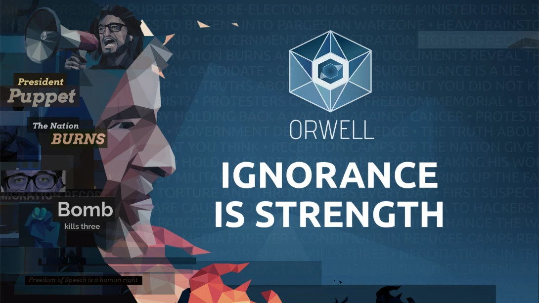 【美版】奥威尔 无知就是力量 .Orwell Ignorance is Strength 中文-优创项目网