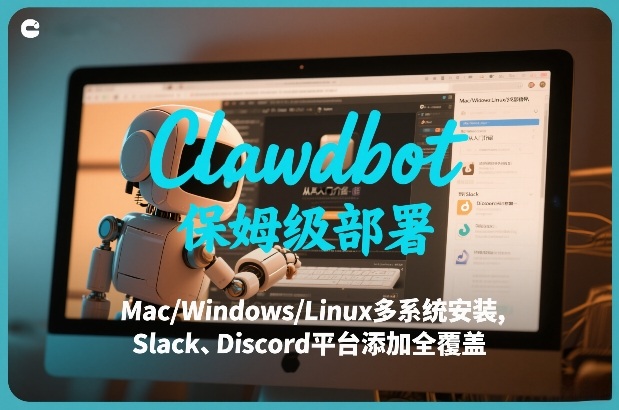 Clawdbot保姆级部署，从入门介绍、Mac/Windows/Linux多系统安装，到Slack、Discord平台添加全覆盖-优创项目网