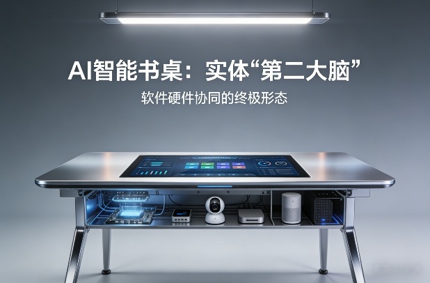 AI智能书桌搭建，构建你的实体“第二大脑”，软件硬件协同的终极形态-优创项目网