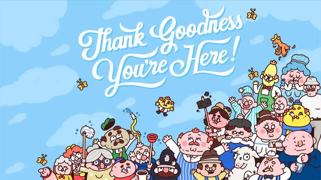 【美版】谢天谢地你来了！ .Thank Goodness You’re Here! 中文-优创项目网
