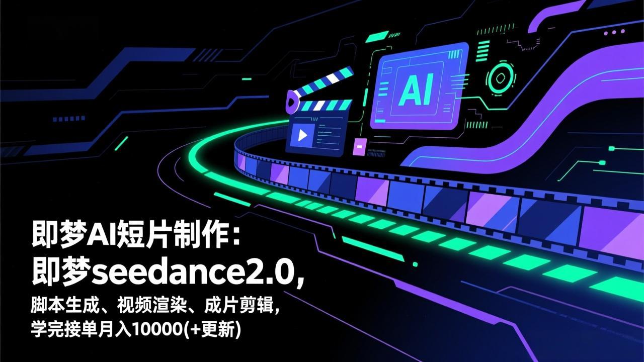 即梦AI短片制作(更新-优创项目网