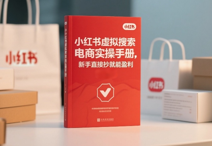 小红书​⁠‬​​⁠​‌​‬​⁠​‬‍‍‌​​​‬‌‍⁠​​​‌​⁠⁠​‬​​‬​​​​‌​‍虚拟搜索电商实操手册，新手直接抄就能盈利-优创项目网