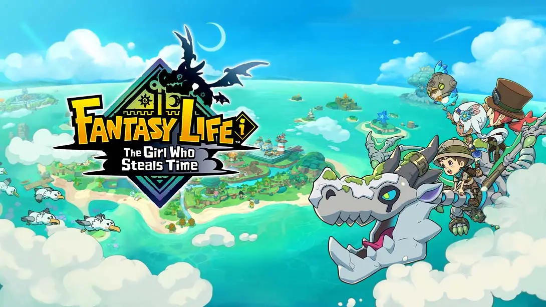 【美版】幻想生活ｉ 转圈圈的龙和偷取时间的少女 .FANTASY LIFE i: The Girl Who Steals Time 中文-优创项目网