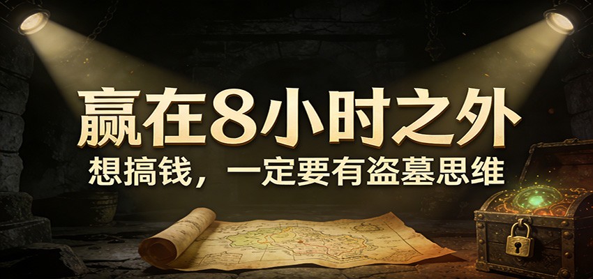 公众号付费文章《赢在8小时之外，想搞钱，一定要有盗墓思维》-优创项目网