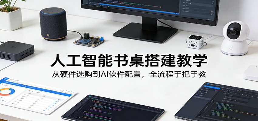 人工智能书桌搭建教学：从硬件选购到AI软件配置，全流程手把手教-优创项目网
