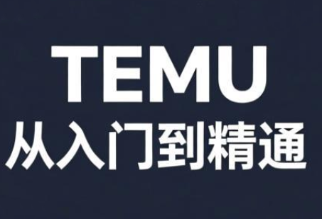 跨境麦冬·TEMU从入门到精通-优创项目网