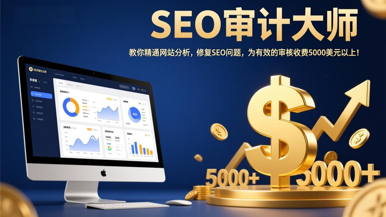 SEO审计大师：教你精通网站分析，修复SEO问题，为有效的审核收费5000美元以上！-优创项目网