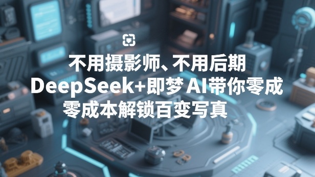 不用摄影师、不用后期，DeepSeek+即梦AI带你零成本解锁百变写真！-优创项目网