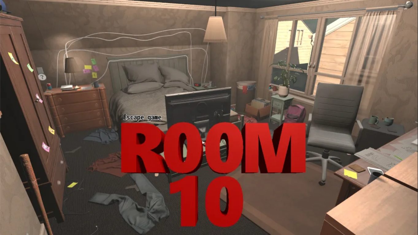 【美版】逃脱游戏 R00M10 .Escape game R00M10 中文-优创项目网