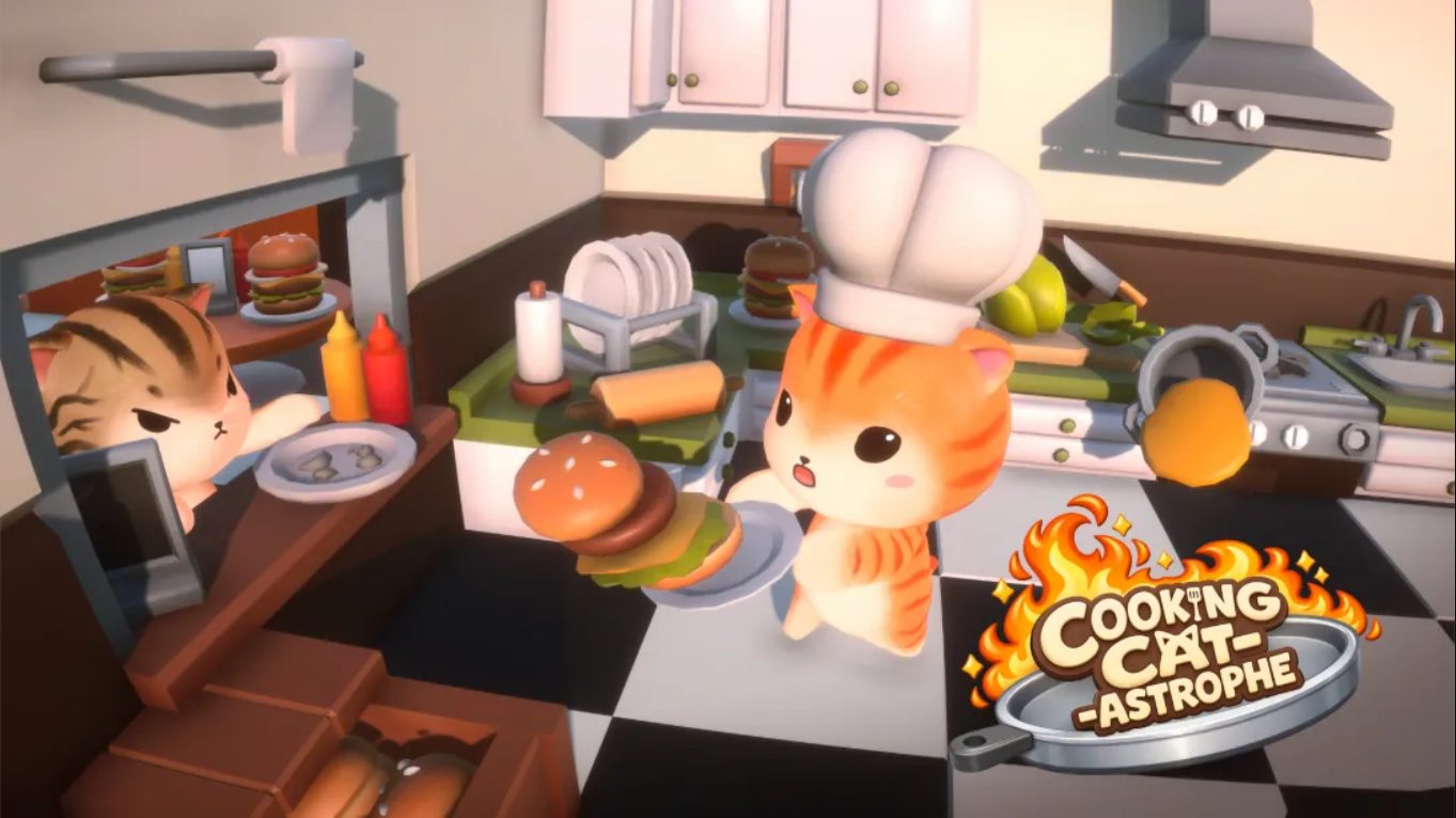 【美版】猫咪闹厨房 .Cooking Cat-Astrophe 中文-优创项目网