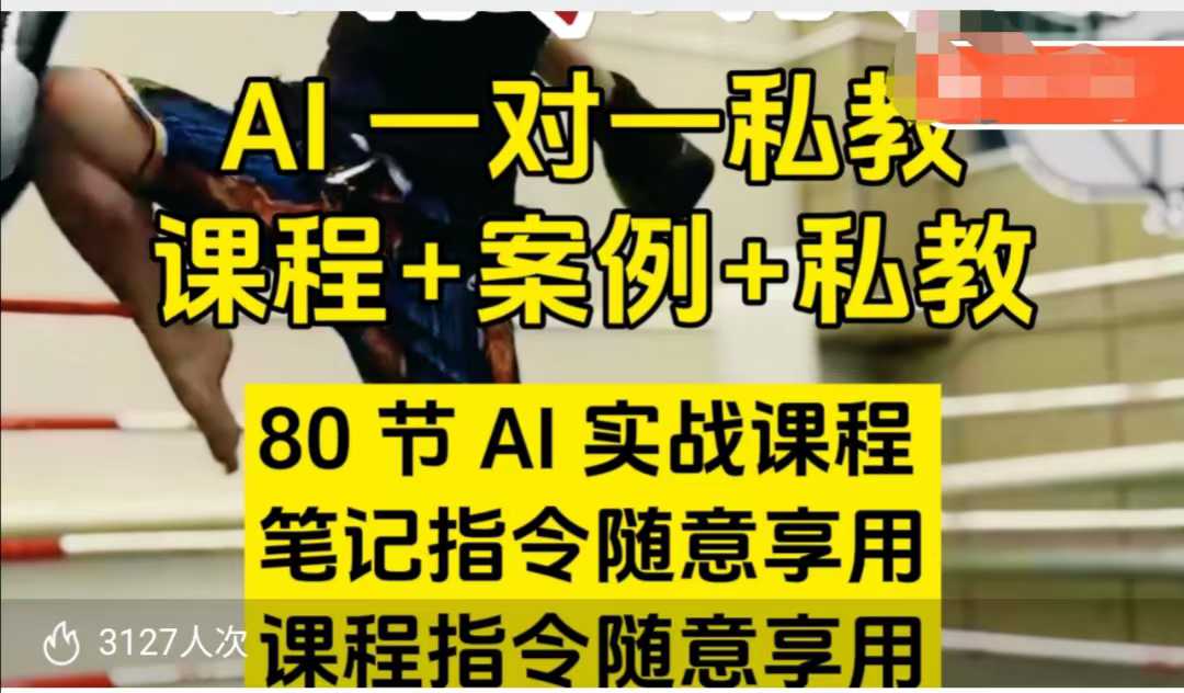 AI指令实战课，课程+案例，80节AI实战课程，笔记指令随意享用，课程指令随意享用(更新26年3月)-优创项目网