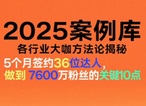 波波来了案例库，收录各行业大咖的方法论，各行业大咖方法论揭秘(更新2026年3月)-优创项目网
