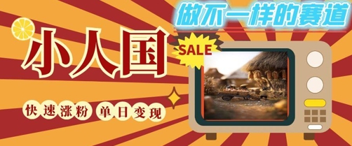 DeepSeek+绘图+视频制作小人国微观视频，小白轻轻松松上手，条条爆款，条条变现，单日就能收益-优创项目网