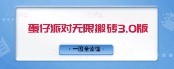 蛋仔派对无限搬砖3.0版日+500-优创项目网
