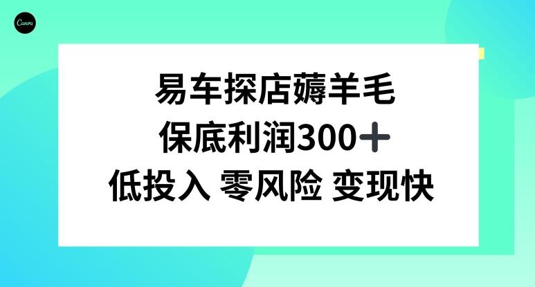易车APP首页十亿补贴活动，选择到店补贴，保底利润300+-优创项目网