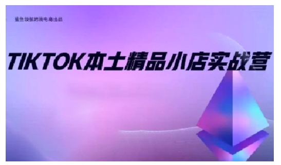 TikTok本土精品小店出海实战营，从入门到高阶，不止0-1!-优创项目网