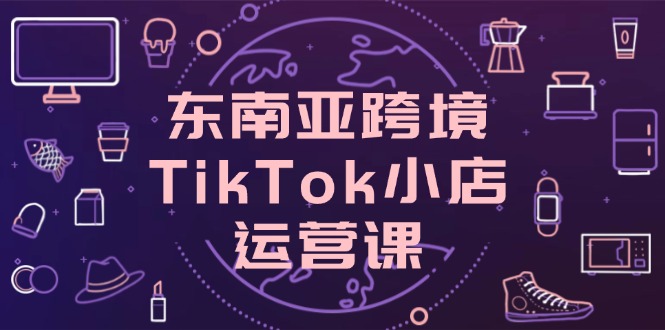 东南亚跨境TikTok小店运营课，掌握店铺设置与流量转化核心技巧-优创项目网