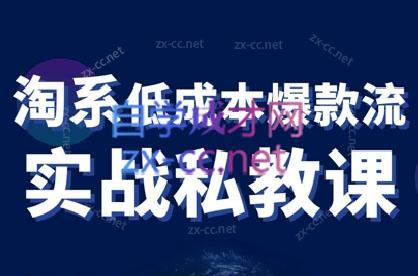 卡卡老师·淘宝低成本爆款流实战私教课-优创项目网