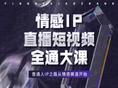 情感IP直播短视频全通大课，普通人IP之路从情感赛道开始-优创项目网