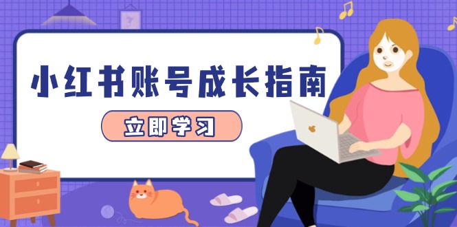 小红书账号成长指南，爆款选题+精准定位+数据分析，系统提升账号变现能力-优创项目网