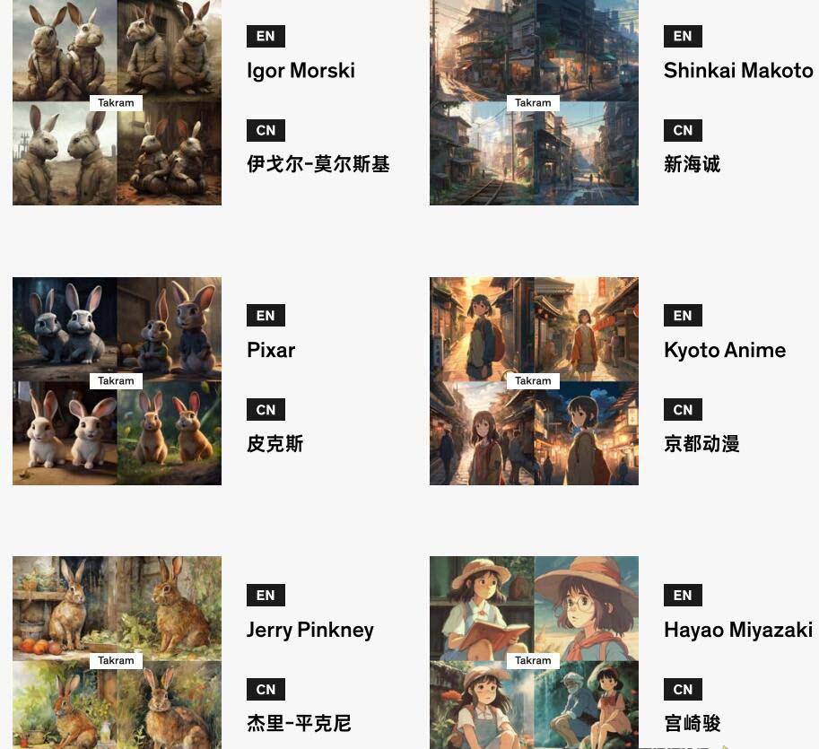图片[1]-Midjourney辞典AIGC中英双语图文辞典+提示关键词Prompt大全-优创项目网