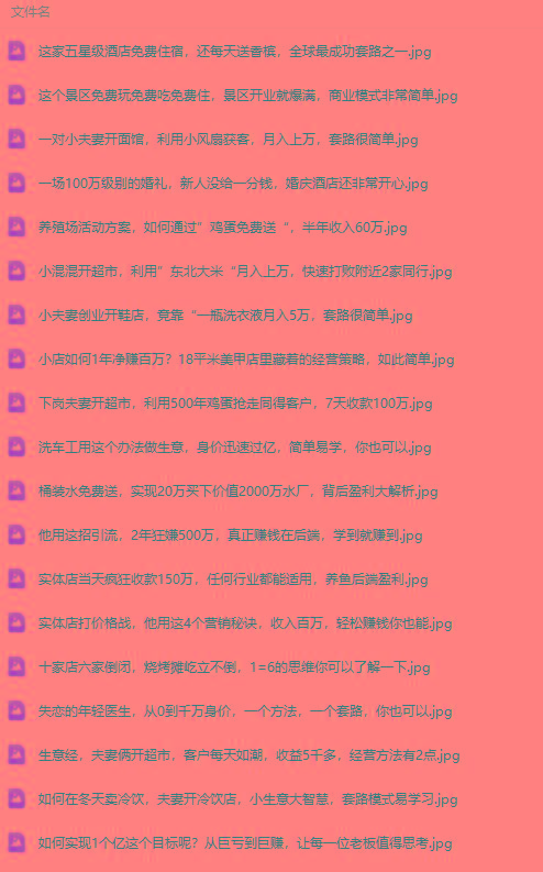 图片[2]-(9607期)真实有效391套商业模式，年入几十到几百万案例解析(电子书+视频+图文)-优创项目网