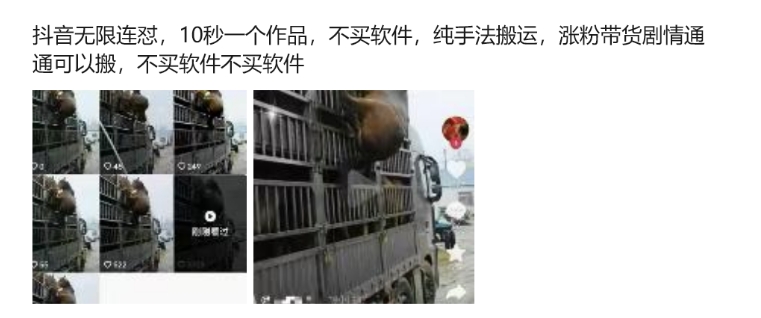 抖音无限连怼，10秒一个作品不买软件，纯手法搬运，涨粉带货剧情通通可以搬-优创项目网