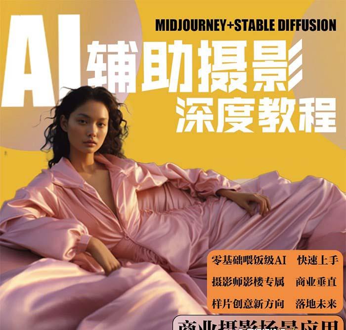 (8727期)2024年AI辅助摄影人工智能商业应用摄影课程(37节课)-优创项目网