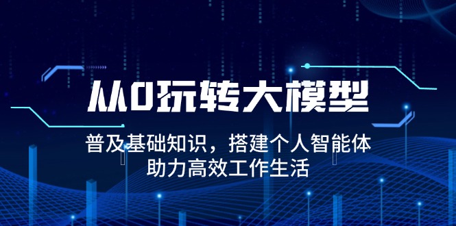 从0玩转大模型，普及基础知识，搭建个人智能体，助力高效工作生活-优创项目网
