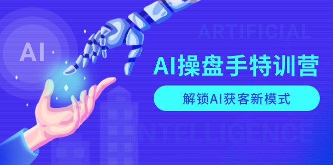 AI-操盘手特训营，解锁AI获客新模式，全面掌握AI商业应用与提示词技巧-优创项目网