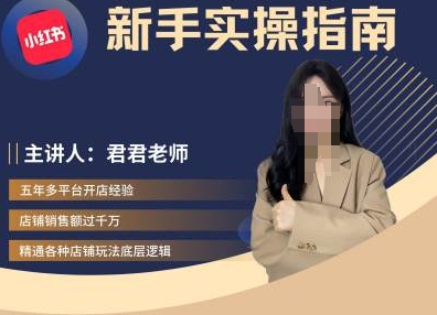 君君-小红书电商从入门到精通，新手实操指南-优创项目网