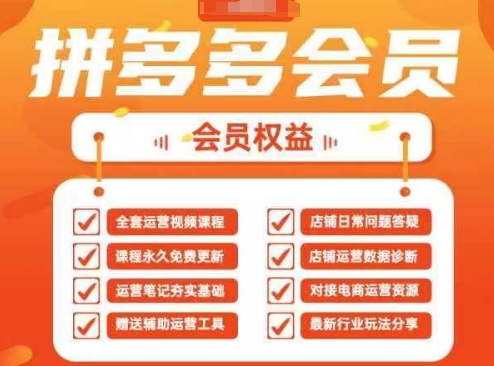 2025拼多多运营实战课，40节全流程教学，覆盖拼多多运营全链路-优创项目网