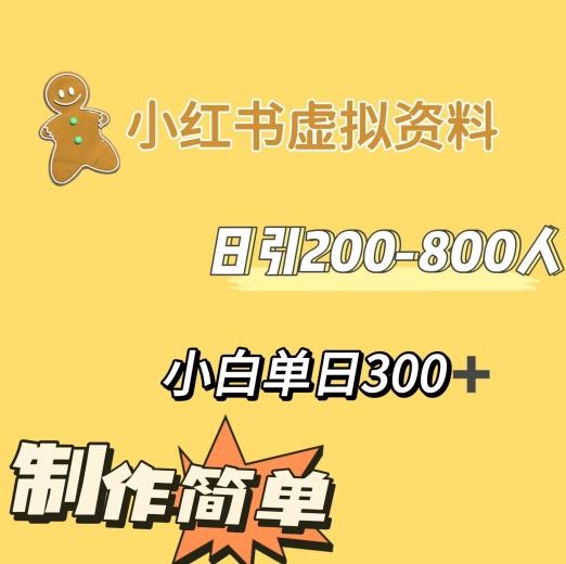 小红书动漫治愈图文的玩法，日引200-800人，小白单日变现300+-优创项目网
