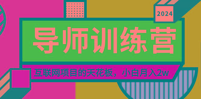 《导师训练营》精准粉丝引流的天花板，小白月入2w-优创项目网