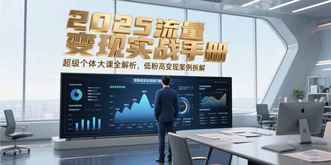 2025流量变现实战手册，超级个体大课全解析，低粉高变现案例拆解-优创项目网