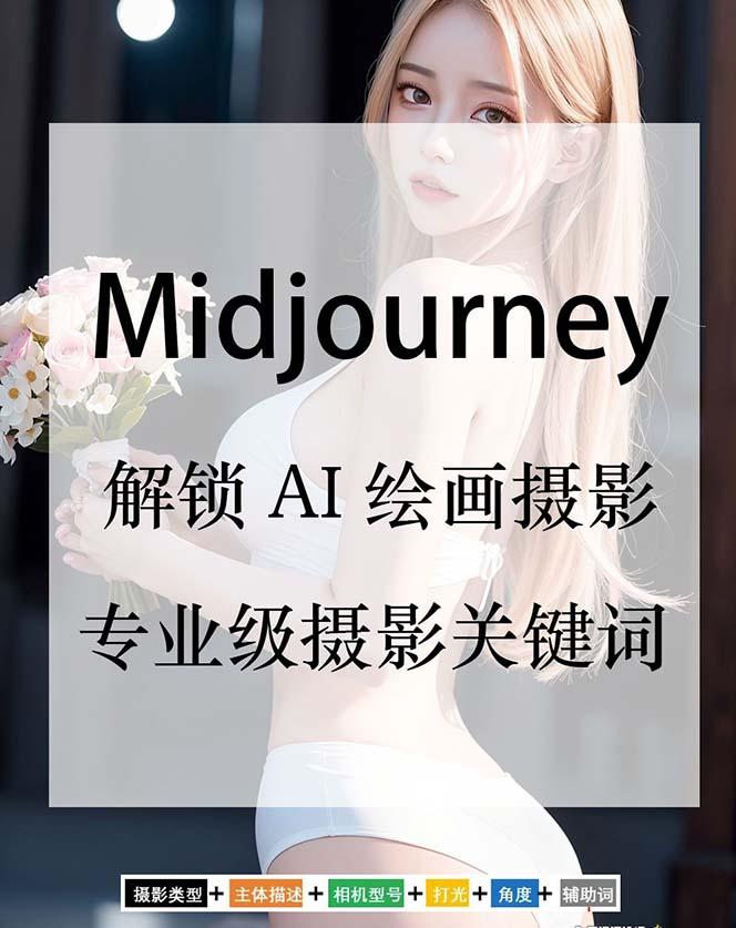 Midjourney关键词-解锁AI绘画专业级人工智能摄影关键词表-优创项目网