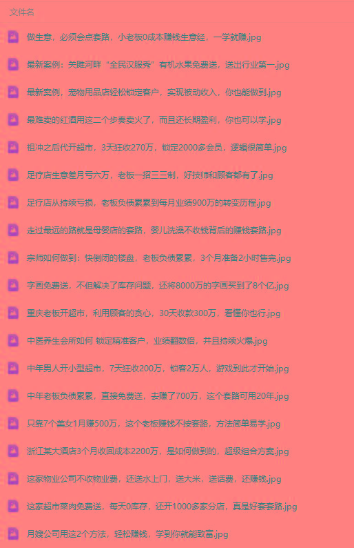 图片[3]-(9607期)真实有效391套商业模式，年入几十到几百万案例解析(电子书+视频+图文)-优创项目网