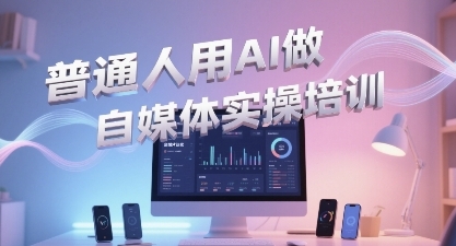 普通一个人用AI做自媒体，助你轻松开启AI自媒体创作之路-优创项目网