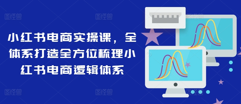 小红书电商实操课，全体系打造全方位梳理小红书电商逻辑体系-优创项目网