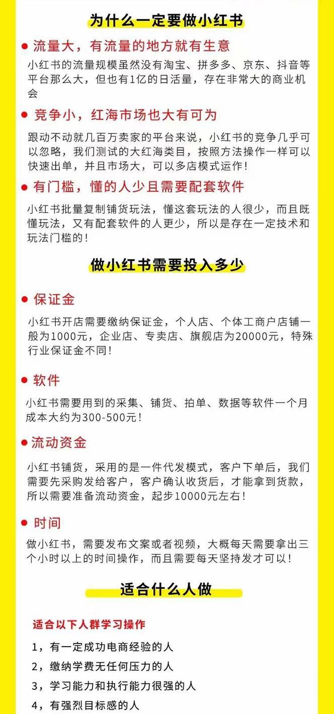 图片[1]-小红书-笔记带货课【6月更新】流量 电商新机会 315节正课+64节隐藏课-优创项目网