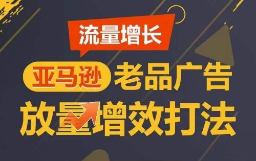 流量增长 亚马逊老品广告放量增效打法，短期内广告销量翻倍-优创项目网