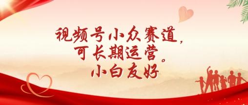 视频号小众赛道，可长期运营，小白友好【揭秘】-优创项目网