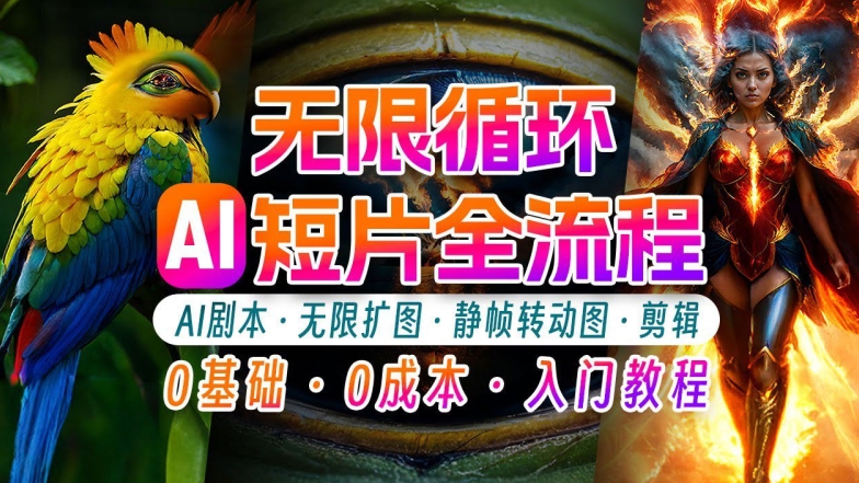 AI剪辑无限循环画面：新手轻松月入上万的秘技【揭秘】-优创项目网
