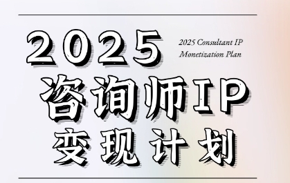 7天构建咨询师变现系统，2025咨询师IP变现计划训练营-优创项目网